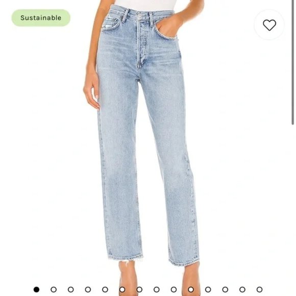 AGOLDE 90s Mid Rise Loose Fit in Snapshot *NWT* Size 26